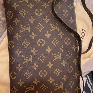 Louis Vuitton Brown Monogram Crossbody Bag